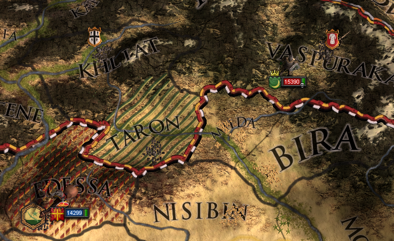 Romans link up at Edessa - 20 June 1067.png